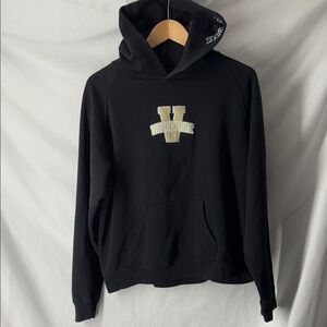 Jansport Black Hoodie with Gold Lettering